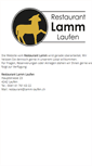 Mobile Screenshot of lamm-laufen.ch